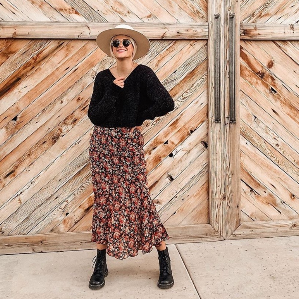 Princely Polly maxi skirt